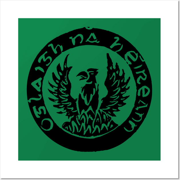 Irish Republican Phoenix Wall Art by bumblethebee